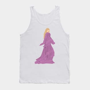 Eras Folklore Purple Dress Tank Top